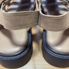 未使用　グルカサンダル　ベージュ　サイズLの画像