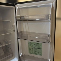 TOSHIBA/美品/2025年製/冷蔵庫/170L/GR-W17BS(KT)の画像