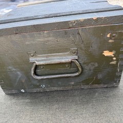 チェコ軍　木箱　ミリタリーの画像