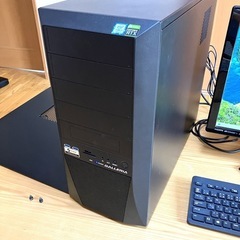 ゲーミングPCフルセット　GALLERIA　i7-9700k,RTX2070super,メモリ32GBの画像