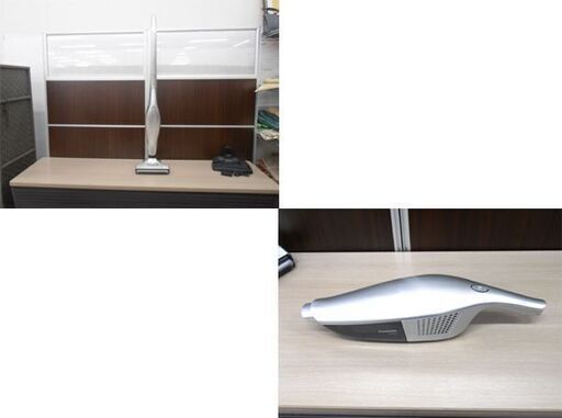 コードレススティック掃除機 Panasonic 2022年 MC-SB10J-N 自立式コードレススティック掃除機 2 IN 1 シャ