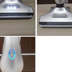 コードレススティック掃除機 Panasonic 2022年 MC-SB10J-N 自立式コードレススティック掃除機 2 IN 1 シャンパンシルバー サイクロン クリーナー パナソニック 苫小牧西店の画像
