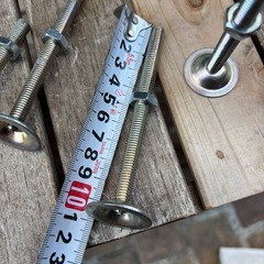 床材やウッドデッキに使う金具！の画像