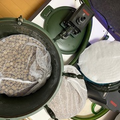 大型水槽にエーハイムフィルター2260の画像