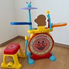 アンパンマン ドラムセット 動作確認OKの画像
