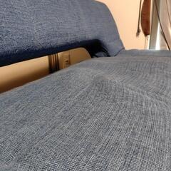 【9月末引き渡し】3人掛け ソファベッド【ジャンク】の画像