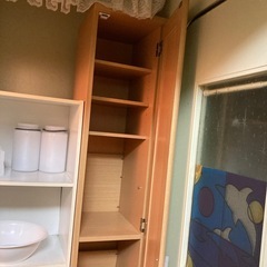 【委託品】ミラー付き棚の画像