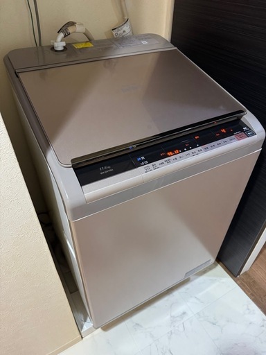 日立電気洗濯乾燥機組込形 BW-DX110A形