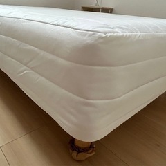 ＊美品/無印良品 脚付マットレス(セミダブル)の画像