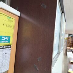 J1347【リユースのサカイ柏店】NITORI　ニトリ　キッチンボード　アルミナ120　ダークブラウン　クリーニング済　参考価格99,990円の画像