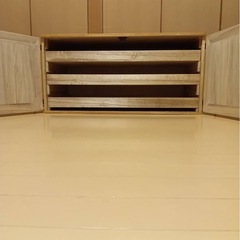 3段　桐ダンス　無料で差し上げます　の画像