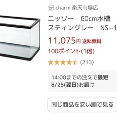 【60cm水槽セット】🐟ニッソー／テトラ※使用3年以内の画像