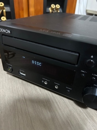 楽器 DENON SCE727R  + 
DENON RCD-M38