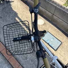 折りたたみ自転車 ギア付き 中古 実用良好 宅配便不可の画像