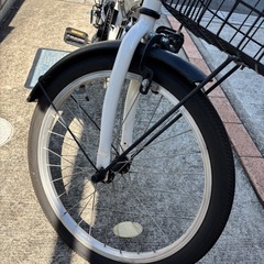 折りたたみ自転車 ギア付き 中古 実用良好 宅配便不可の画像