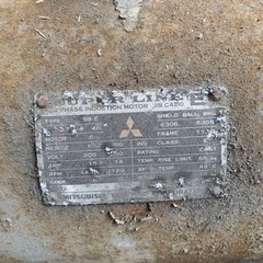 コンプレッサー　大型　引き取りの画像