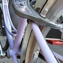 ブリジストン 子供用 自転車 24インチ  パープルの画像