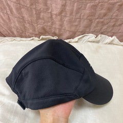 adidas キャップ黒の画像
