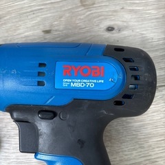 RYOBI  インパクトドライバー  充電池式の画像