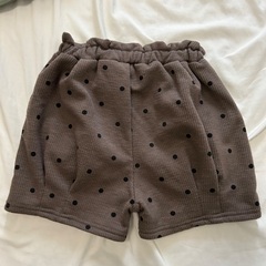 【美品】ドット柄　かぼちゃパンツ　110cm ハーフパンツの画像