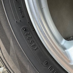 【チェーン付】175/65R15 22年45週　ダンロップWM０２の画像