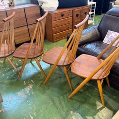 【愛品館八千代店】柏木工　シビルチェア　4脚セット　CC71の画像