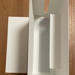 ケーブル収納ラック キャスター付き　タワー tower YAMAZAKI 山崎実業の画像