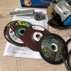 RYOBI  ディスクグラインダ  MG-12  交換用ディスク付の画像