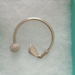 Tiffany & Co. ティファニー ゴルフ キーリング スターリングシルバー 925の画像