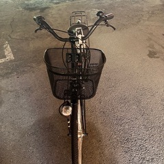 自転車　ママチャリ　27インチ　6段ギア付き　の画像