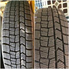 【松本市引き取り限定】DUNLOP WINTERMAXX 155/65/R14 スタッドレスタイヤ（2023年）の画像