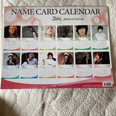 EE HONG GI（イ・ホンギ）」　カレンダー　FTISLAND 新品　K-popの画像