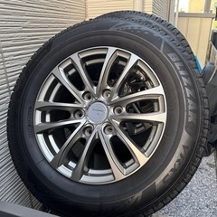 【キャラバン、ハイエースに】BLIZZAK　VRX3 215/65R1698Qの画像