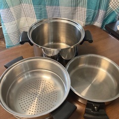 amway 4ℓシチュー鍋　& スティーマーの画像