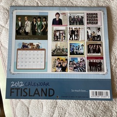 FTISLAND 2012年壁掛けカレンダー　フォトブック　写真集　24ページの画像