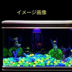 夜光石/水槽用50個（新品）イエロー②の画像
