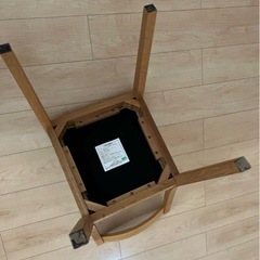 【女性限定】無印良品 オーク材チェアの画像