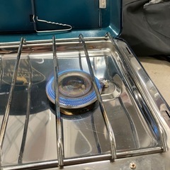 O2508-688 パール金属 キャプテンスタッグ ストークス ガス2バーナーコンロ M-8808 動作確認済み 中古の画像
