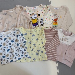 【80cm】女の子服 まとめ売り 11点の画像