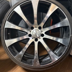 20インチアルミホイール　4本の画像