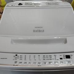配送可【日立】8K洗濯機★2022年製　分解クリーニング済み/6ヶ月保証付き【管理番号12308】佐の画像