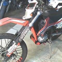 ベータ RR4T125 赤 エンジン始動確認 自賠責保険で乗れます 半額配送キャンペーン 期間限定 現状渡し諸経費￥0- 横浜 P-Yardの画像