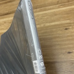【新品未使用】コクヨ ファイル クリヤーブック A3 20ポケット グレーの画像