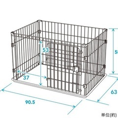 ペット用ゲージの画像