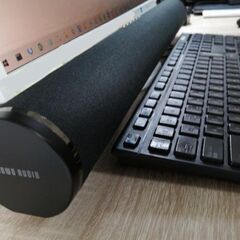 ・サウンドバー・美品・CROWD AUDIO「ワイヤレス・サウンドバー」「 CA-04」・Bluetooth5.0 ・USB充電式・ パッシブラジエーター内蔵の画像