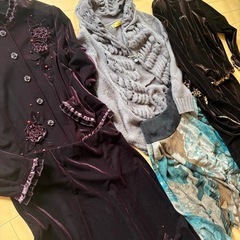 婦人用オシャレなセットアップ3点セットの画像