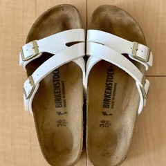 【ビルケン】サンダル　23cmの画像