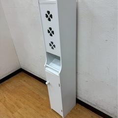 トイレ収納 トイレットペーパー 家具 収納 家具 収納家具 ホワイト 白 シンプル の画像