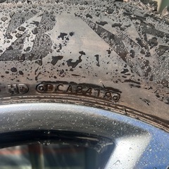 レクサスNX純正　225/60R18アルミタイヤ４本セットの画像