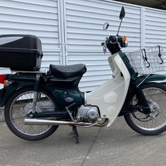 美車‼️スーパーカブ　カスタム　４速　キタコボアアップ済み！クリッピングポイントビックキャブ‼️社外ステンレスマフラー‼️他　７5キロオーバー‼️😆の画像